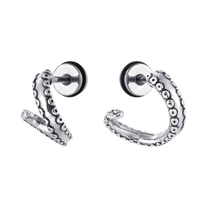 Octopus Tentacle Tongue Stud