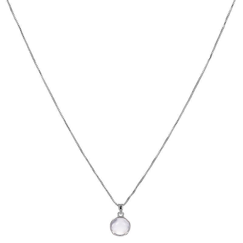 Moonstone Minimal Necklace