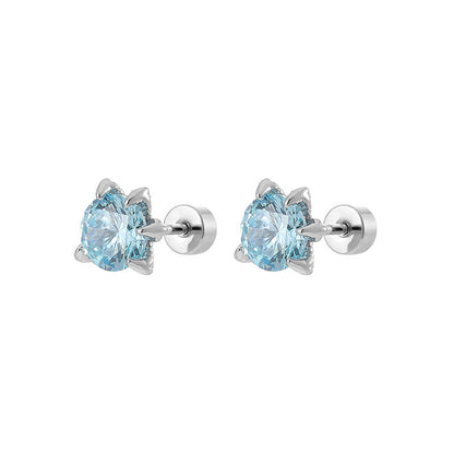 Dragon Claw Zircon Studs