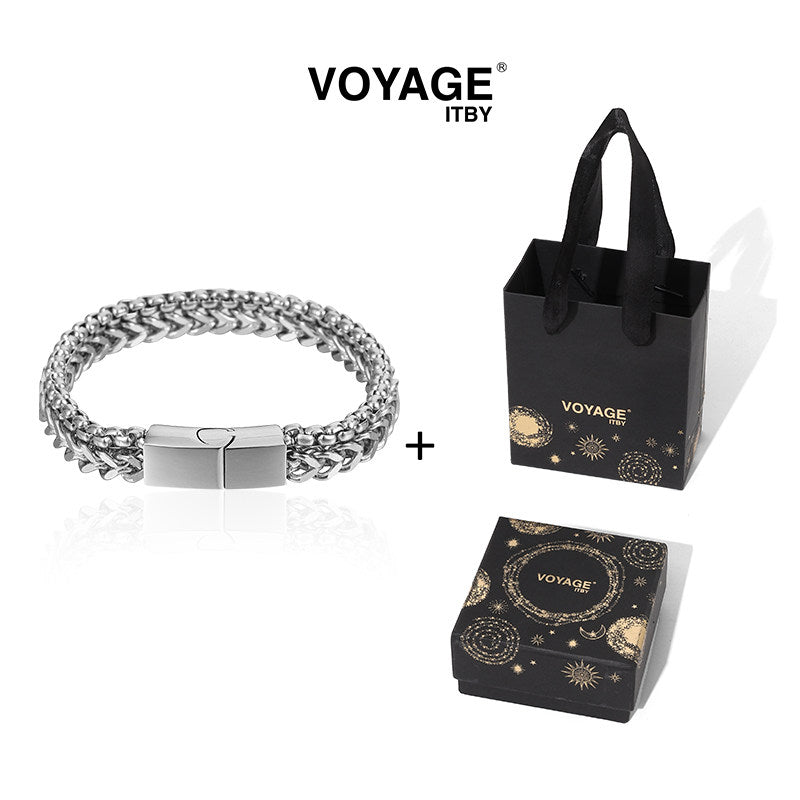Titanium Cuban Men Bracelet
