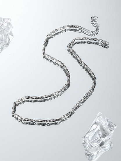 Mobius Titanium Steel Necklace