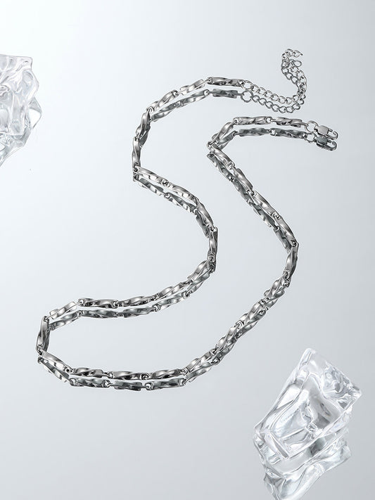 Mobius Titanium Steel Necklace