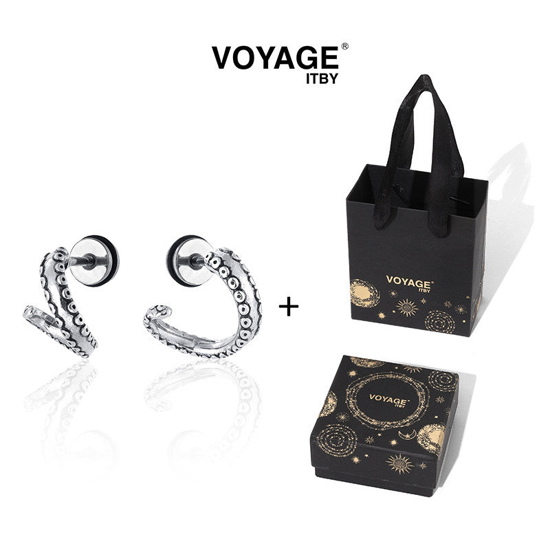 Octopus Tentacle Tongue Stud