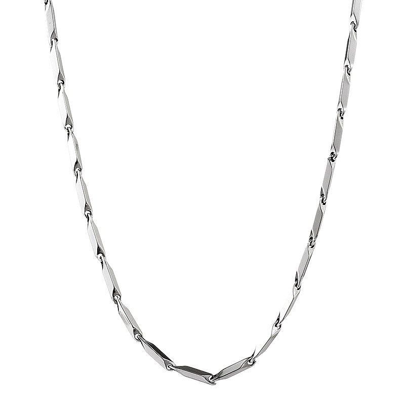 Diamond Shape Titanium Necklace