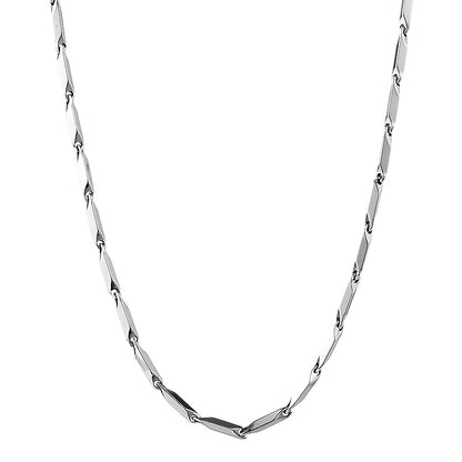 Diamond Shape Titanium Necklace