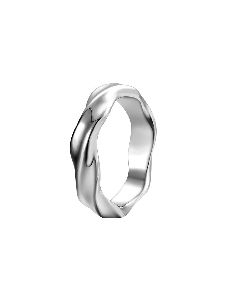 Mobius Titanium Steel Ring