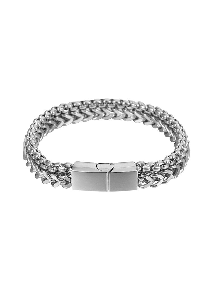 Titanium Cuban Men Bracelet