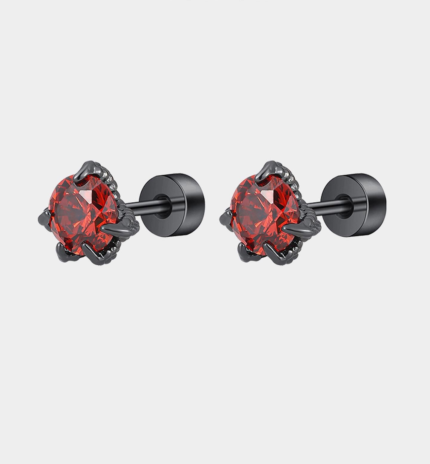 Dragon Claw Zircon Studs