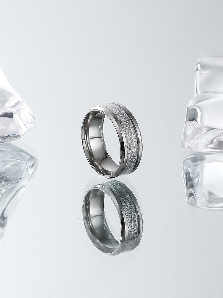 Titanium Minimal Men Ring
