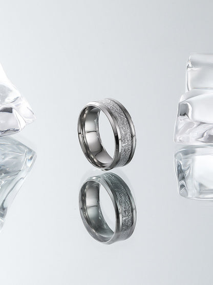 Titanium Minimal Men Ring