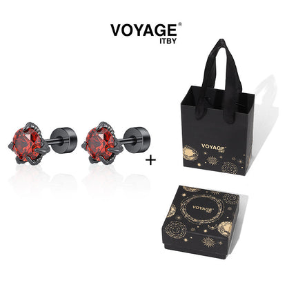 Dragon Claw Zircon Studs