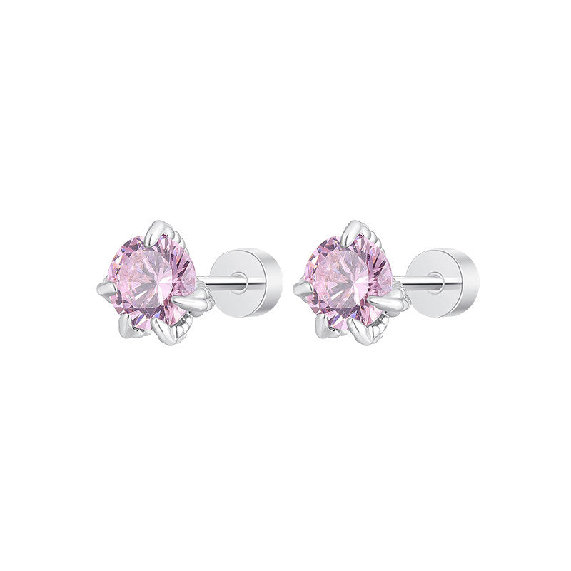 Dragon Claw Zircon Studs
