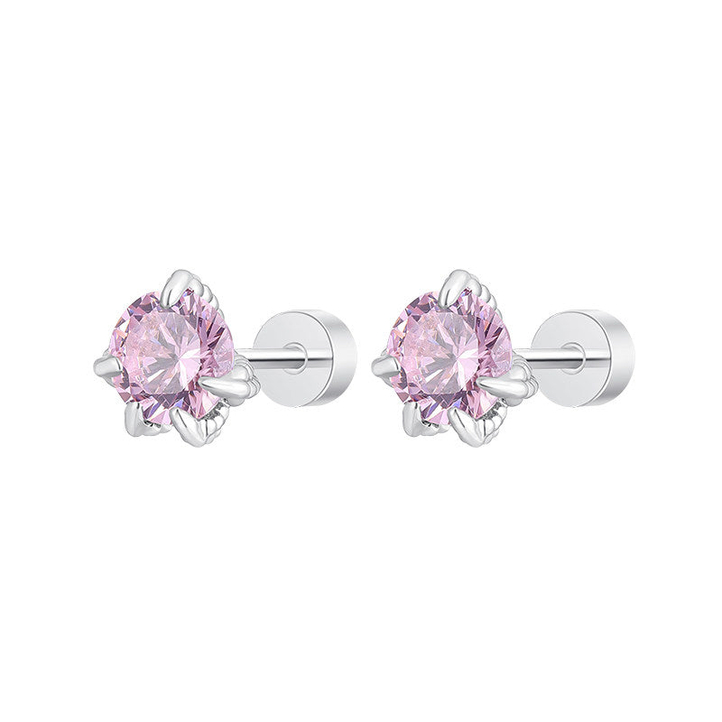 Dragon Claw Zircon Studs