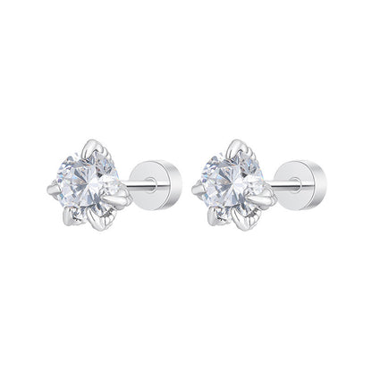 Dragon Claw Zircon Studs